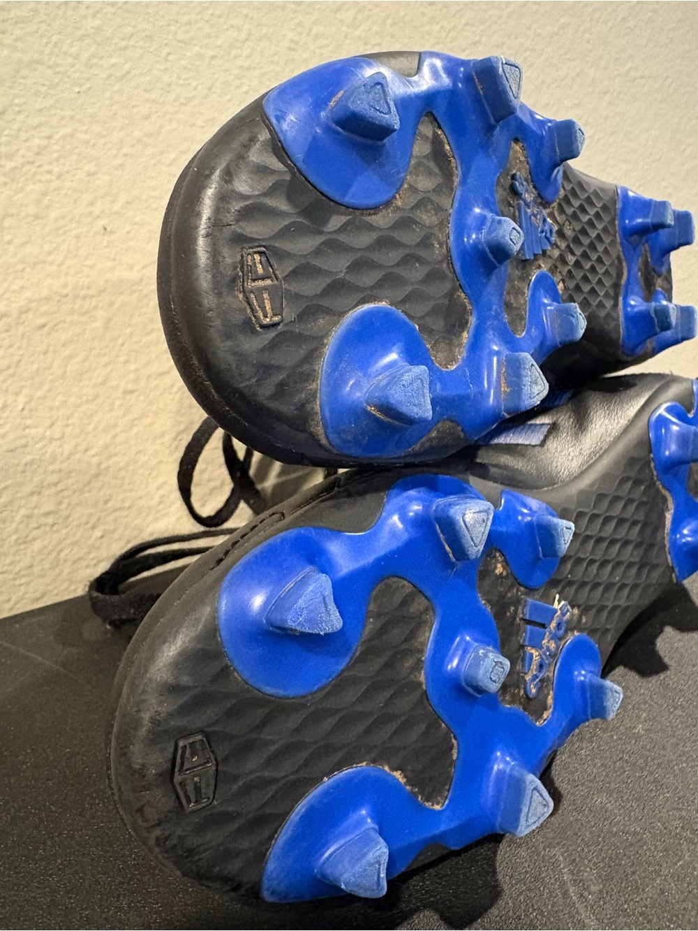 Adidas Goletto VIII FG Black Blue Athletic Soccer Cleats GX6906 Youth Size 3Y - Picture 10 of 11